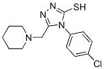 65924-81-4,4-(4-CHLOROPHENYL)-5-(PIPERIDIN-1-YLMETHYL)-4H-1,2,4-TRIAZOLE-3-THIOL