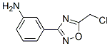 6595-79-5,3-(5-CHLOROMETHYL-[1,2,4]OXADIAZOL-3-YL)-ANILINE