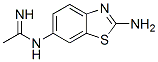 659743-44-9,Ethanimidamide, N-(2-amino-6-benzothiazolyl)- (9CI)