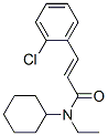 6599-05-9,(E)-3-(2-chlorophenyl)-N-cyclohexyl-N-ethyl-prop-2-enamide