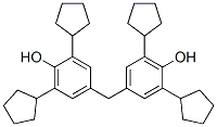 66003-80-3,4,4'-methylenebis[2,6-dicyclopentylphenol]