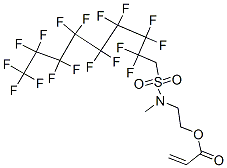 66008-69-3,2-[[(2,2,3,3,4,4,5,5,6,6,7,7,8,8,9,9,9-heptadecafluorononyl)sulphonyl]methylamino]ethyl acrylate