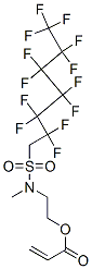 66008-70-6,2-[methyl[(2,2,3,3,4,4,5,5,6,6,7,7,7-tridecafluoroheptyl)sulphonyl]amino]ethyl acrylate