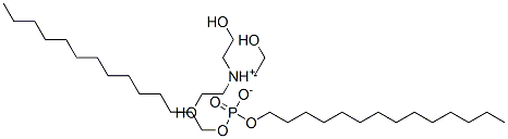 66046-06-8,tris(2-hydroxyethyl)ammonium ditetradecyl phosphate