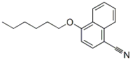 66052-05-9,4-hexyloxynaphthalene-1-carbonitrile