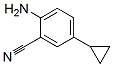 660862-01-1,Benzonitrile,  2-amino-5-cyclopropyl-