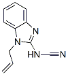 66094-33-5,Cyanamide, [1-(2-propenyl)-1H-benzimidazol-2-yl]- (9CI)
