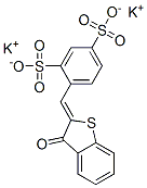 66096-13-7,dipotassium 4-[(3-oxobenzo[b]thien-2(3H)-ylidene)methyl]benzene-1,3-disulphonate