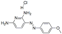 66104-36-7,3-[(4-methoxyphenyl)azo]pyridine-2,6-diamine monohydrochloride
