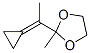 66115-41-1,1,3-Dioxolane,  2-(1-cyclopropylideneethyl)-2-methyl-