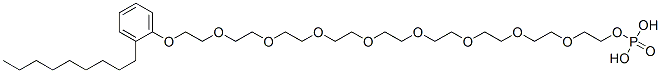66197-78-2,26-(nonylphenoxy)-3,6,9,12,15,18,21,24-octaoxahexacosan-1-yl dihydrogen  phosphate