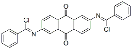 66214-41-3,N,N'-(9,10-dihydro-9,10-dioxoanthracene-2,6-diyl)dibenzimidoyl dichloride