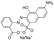 66214-42-4,disodium 2-[(7-amino-1-hydroxy-3-sulphonato-2-naphthyl)azo]benzoate