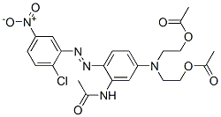 66214-53-7,2,2'-[[3-acetamido-4-[(2-chloro-5-nitrophenyl)azo]phenyl]imino]diethyl diacetate