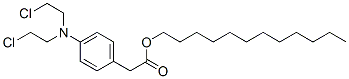 66232-27-7,dodecyl 2-[4-[bis(2-chloroethyl)amino]phenyl]acetate