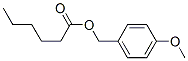 6624-60-8,Hexanoic acid, (4-methoxyphenyl)methyl ester