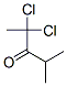 66250-08-6,3-Pentanone,  2,2-dichloro-4-methyl-
