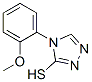 66297-54-9,4-(2-METHOXY-PHENYL)-4H-[1,2,4]TRIAZOLE-3-THIOL