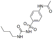 6630-00-8,N-[4-[[[(butylamino)carbonyl]amino]sulphonyl]phenyl]acetamide