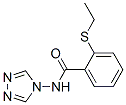 663186-01-4,Benzamide, 2-(ethylthio)-N-4H-1,2,4-triazol-4-yl- (9CI)