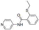 663186-88-7,Benzamide, 2-(ethylthio)-N-4-pyridinyl- (9CI)