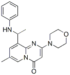663619-89-4,4H-PYRIDO[1,2-A]PYRIMIDIN-4-ONE, 7-METHYL-2-(4-MORPHOLINYL)-9-[1-(PHENYLAMINO)ETHYL]-