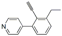 663621-69-0,Pyridine, 4-(3-ethyl-2-ethynylphenyl)- (9CI)
