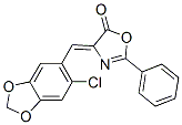 6641-76-5,4-[(6-chlorobenzo[1,3]dioxol-5-yl)methylidene]-2-phenyl-1,3-oxazol-5-o ne