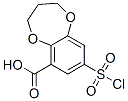 66410-81-9,8-(chlorosulphonyl)-3,4-dihydro-2H-benzo-1,5-dioxepin-6-carboxylic acid