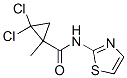 664311-36-8,Cyclopropanecarboxamide, 2,2-dichloro-1-methyl-N-2-thiazolyl- (9CI)