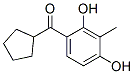 664376-57-2,Methanone, cyclopentyl(2,4-dihydroxy-3-methylphenyl)- (9CI)
