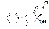 66439-89-2,(2S,5R)-5-hydroxy-1,5-dimethyl-2-(4-methylphenyl)piperidin-4-one hydro chloride