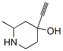 66493-36-5,4-Piperidinol, 4-ethynyl-2-methyl- (9CI)
