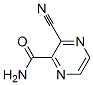 66505-29-1,Pyrazinecarboxamide, 3-cyano- (9CI)