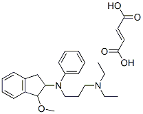 66533-10-6,N-(2,3-dihydro-1-methoxy-1H-inden-2-yl)-N',N'-diethyl-N-phenylpropane-1,3-diamine fumarate