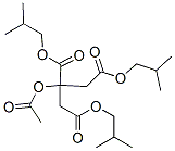 66543-80-4,tris(2-methylpropyl) 2-(acetyloxy)propane-1,2,3-tricarboxylate