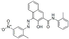 6655-84-1,3-Hydroxy-4-[(2-methyl-5-nitrophenyl)azo]-N-(2-methylphenyl)-2-naphthalenecarboxamide