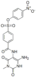 666715-98-6,Benzenesulfonic  acid,  4-[[(4-amino-1,2,3,6-tetrahydro-1-methyl-2,6-dioxo-5-pyrimidinyl)amino]carbonyl]-,  4-nitrophenyl  ester