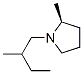 667421-00-3,Pyrrolidine, 2-methyl-1-[(2S)-2-methylbutyl]-, (2R)- (9CI)