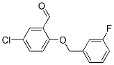 667437-25-4,5-CHLORO-2-[(3-FLUOROBENZYL)OXY]BENZALDEHYDE