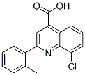 667437-81-2,8-CHLORO-2-(2-METHYLPHENYL)QUINOLINE-4-CARBOXYLICACID