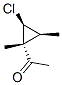 66808-14-8,Ethanone, 1-(2-chloro-1,3-dimethylcyclopropyl)-, (1alpha,2beta,3beta)- (9CI)
