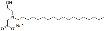 66810-88-6,sodium N-(2-hydroxyethyl)-N-octadecylglycinate