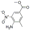 668276-44-6,Benzoic acid, 4-amino-3-methyl-5-nitro-, methyl ester (9CI)