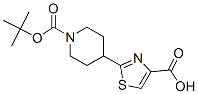668484-45-5,2-[1-(TERT-BUTOXYCARBONYL)-4-PIPERIDINYL]-1,3-THIAZOLE-4-CARBOXYLIC ACID