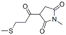 669057-21-0,2,5-Pyrrolidinedione, 1-methyl-3-[3-(methylthio)-1-oxopropyl]- (9CI)