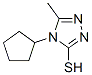 669755-14-0,4-cyclopentyl-5-methyl-4H-1,2,4-triazole-3-thiol