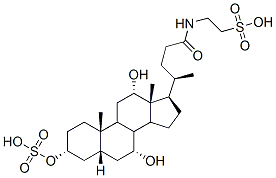 67030-62-0,2-[[(3a,5b,7a,12a)-7,12-dihydroxy-24-oxo-3-(sulfooxy)cholan-24-yl]amino]-ethanesulfonic acid