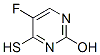 671-41-0,5-FLUORO-4-MERCAPTO-2-HYDROXYPYRIMIDINE