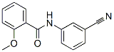 671795-10-1,Benzamide, N-(3-cyanophenyl)-2-methoxy- (9CI)